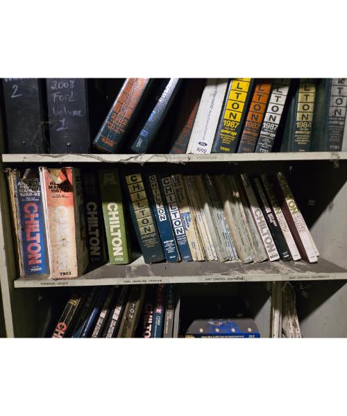 Technical Manual Collection (40+) with Cabinet - Image 4
